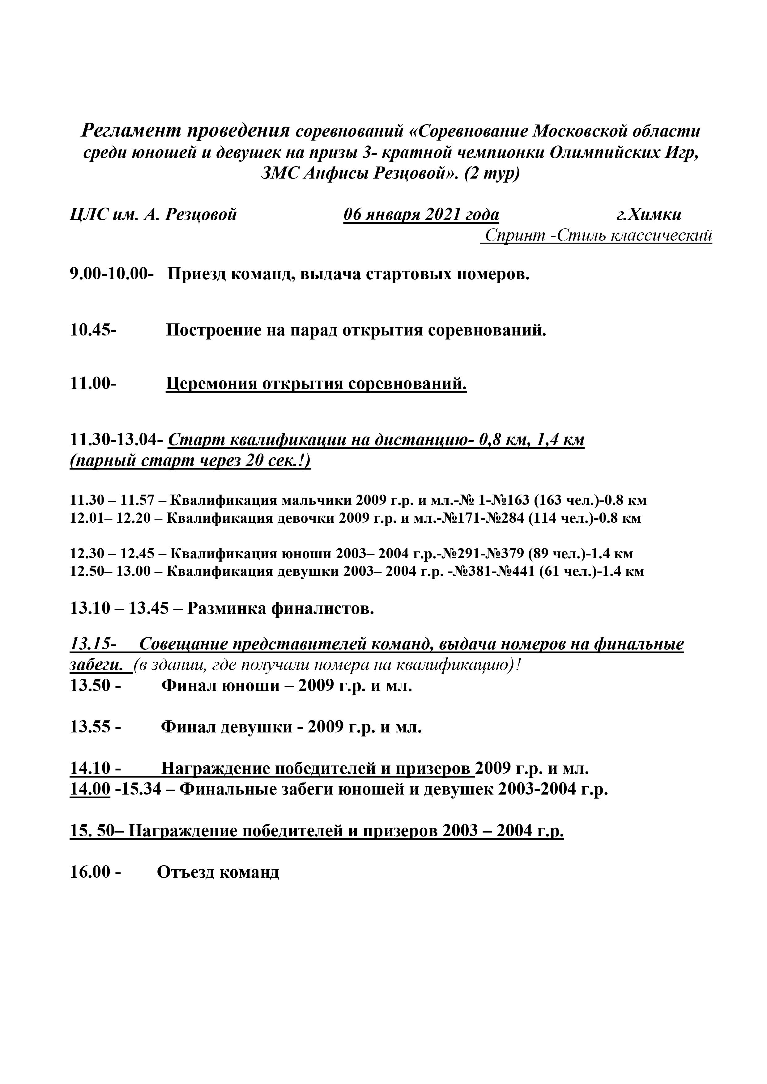 Соревнование Московской области среди юношей и девушек на призы 3-х кратной  чемпионки Олимпийских игр ЗМС А. Резцовой (2 тур) - ФЛГМО